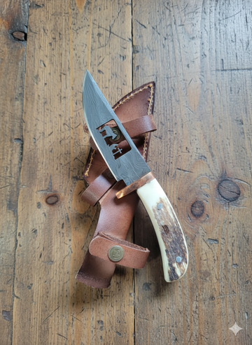 π¦ Custom Handmade Deer Antler Skinning Knife