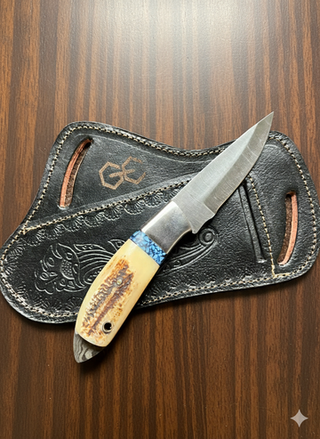 π¦ Custom Handmade Deer Antler Skinning Knife