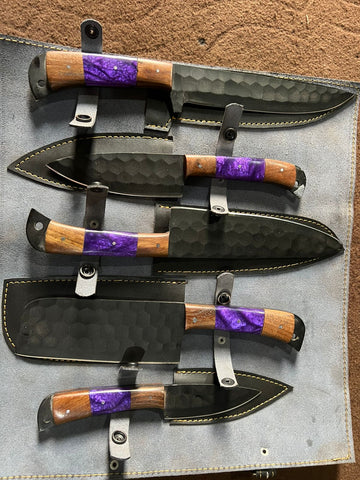 🔪 Custom Handmade Chef’s Knife Set