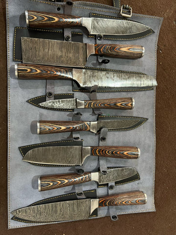 🔪 Custom Handmade Chef’s Knife Set