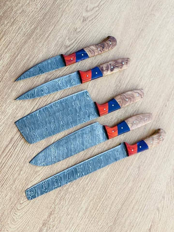 🔪 Custom Handmade Chef’s Knife Set