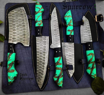 🔪 Custom Handmade Chef’s Knife Set