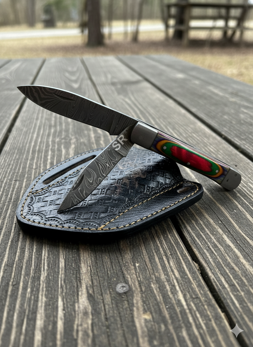 Custom’s Handmade Trapper Knife 🔥