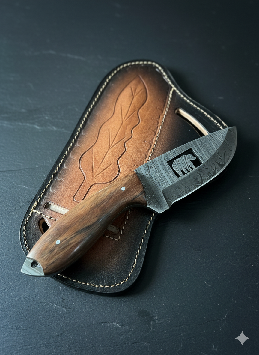 Custom’s Handmade Skinning Knife – Precision & Power 🔪🔥