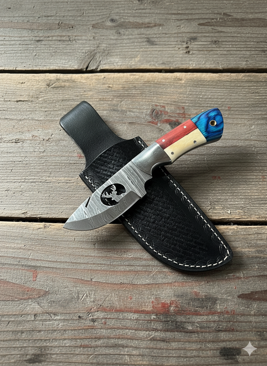 Custom’s Handmade Skinning Knife – Precision & Power 🔪🔥