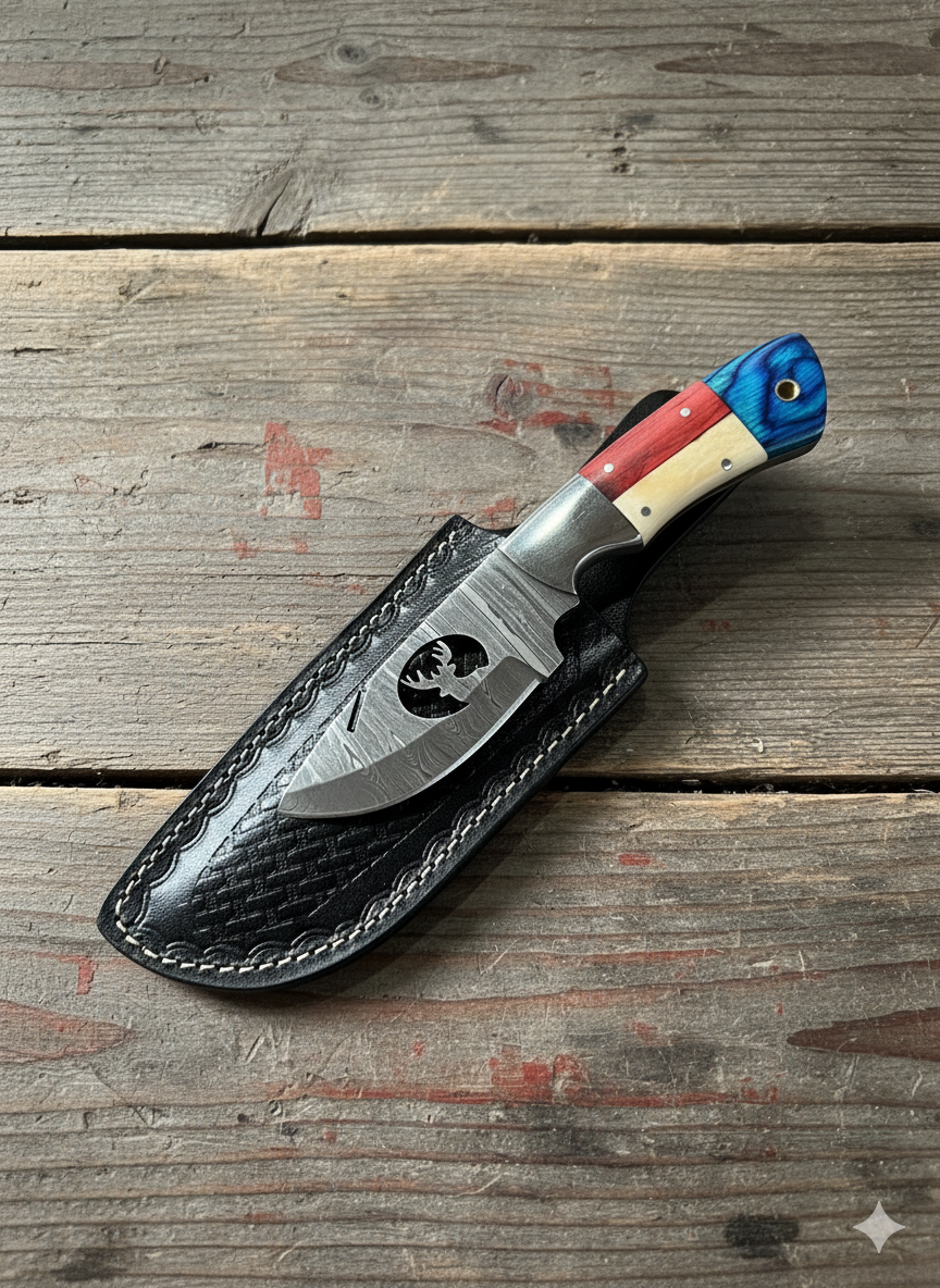 Custom’s Handmade Skinning Knife – Precision & Power 🔪🔥
