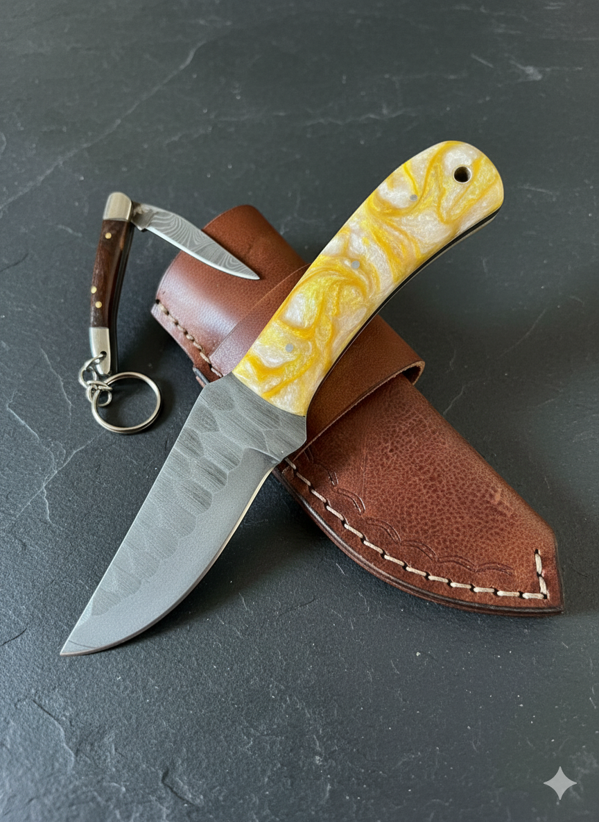 Custom’s Handmade Skinning Knife – Precision & Power 🔪🔥