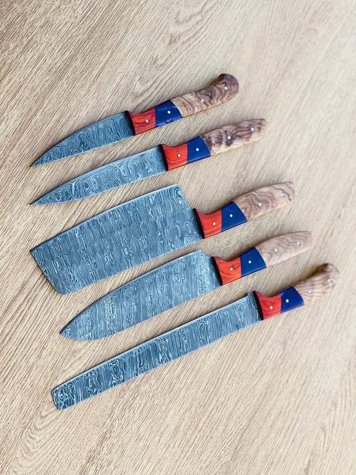 🔪 Custom Handmade Chef’s Knife Set