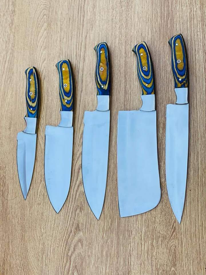 🔪 Custom Handmade Chef’s Knife Set